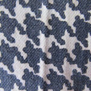 Mid Rise Womens Pants 2 J.Mclaughlin Blue White Mod Herringbone Art